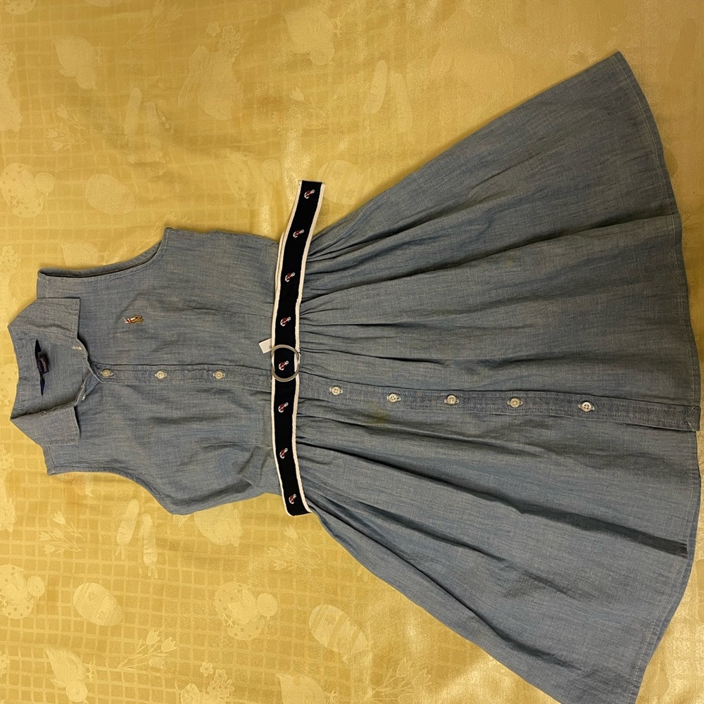 girl’s dress, brand: Polo Ralph Lauren, size: 12, materials: 100% cotton